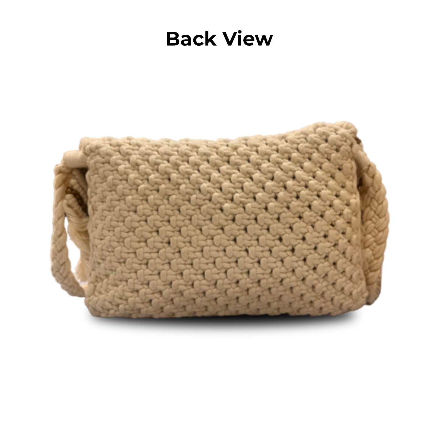 Handmade Stylish Macrame Bag for Women (FringeFusion)