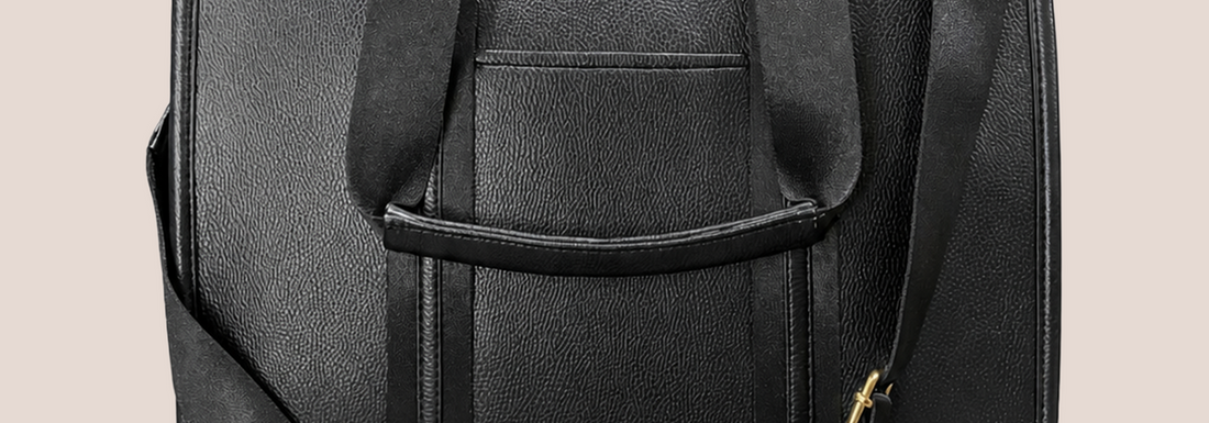 Structured vs slouchy tote bags banner