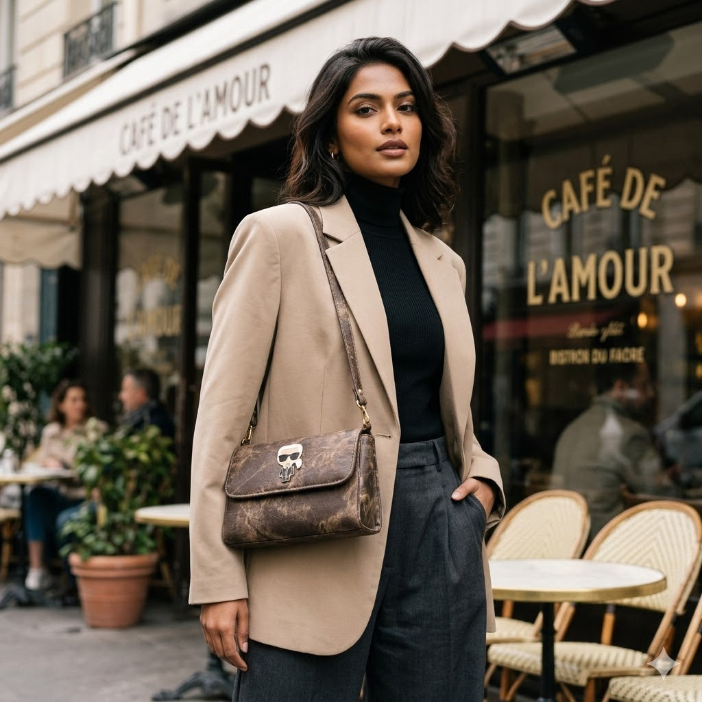 Chic Flap Sling Bag