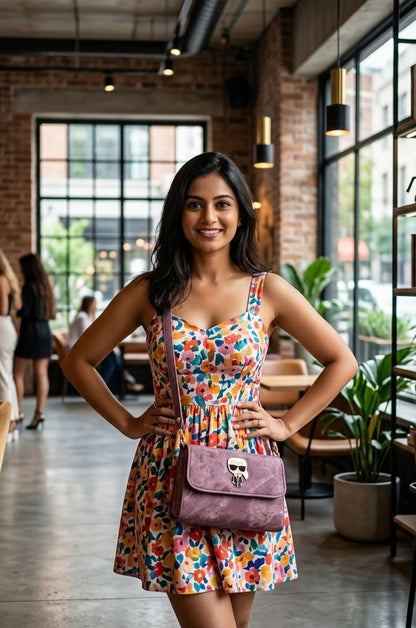 Chic Flap Sling Bag