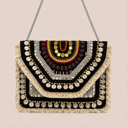 Handmade Ethnic Boho Bag (Dusk)