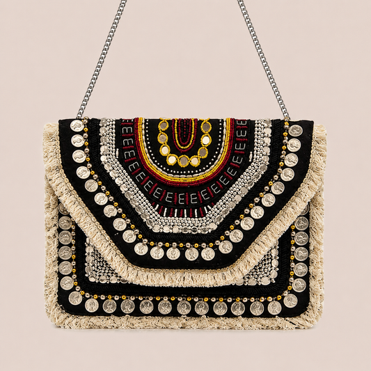 Handmade Ethnic Boho Bag (Dusk)