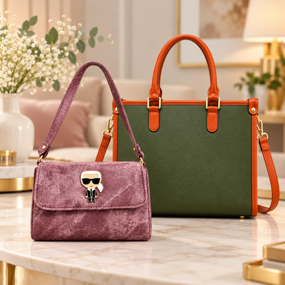 Maresse Green Tote & Sling Bag Combo for Women | Everyday Style Duo