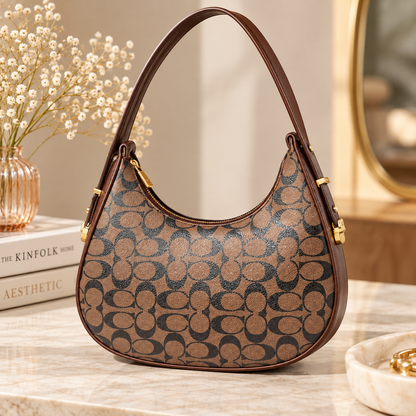 Maresse Hobo Shoulder Bag for Women | Printed Faux Leather
