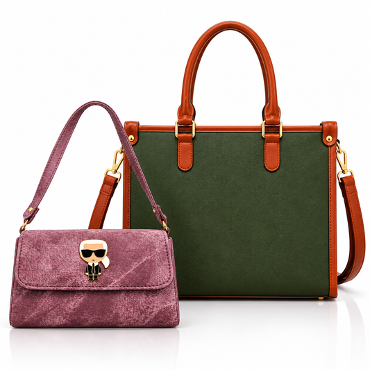 Maresse Green Tote & Sling Bag Combo for Women | Everyday Style Duo