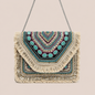 Women's Ethnic Handmade Boho Bag(Indigo Oasis)
