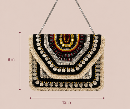 Handmade Ethnic Boho Bag (Dusk)
