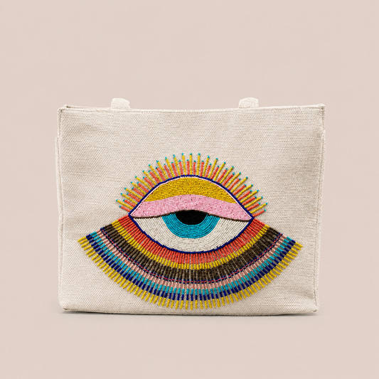 Maresse Evil Eye Tote Bag for Women