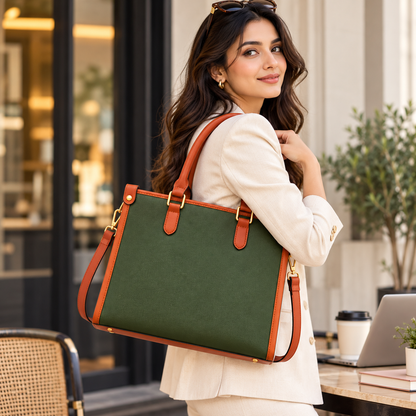 Maresse Green Tote & Sling Bag Combo for Women | Everyday Style Duo