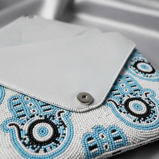 Women Ethnic Embellished Handmade Boho Bag (Evil Eye)
