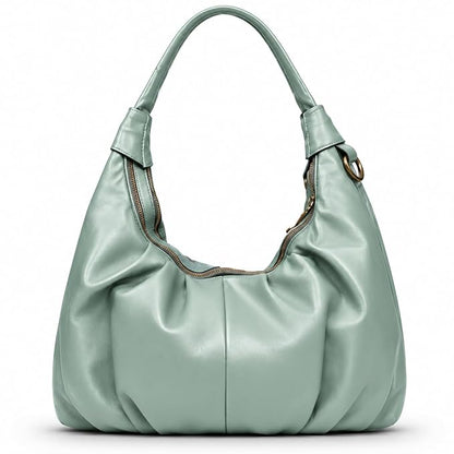 Maresse Women's Soft Pink Ruched Shoulder Tote Bag