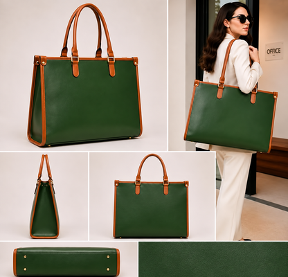 Maresse Faux Leather 2 Tote Bags for Women + FREE Hobo Bag