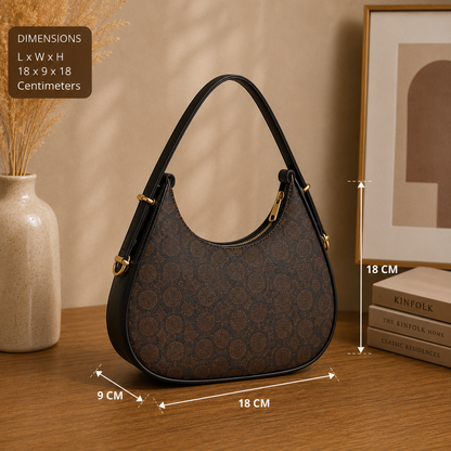 Maresse Hobo Shoulder Bag for Women | Printed Faux Leather