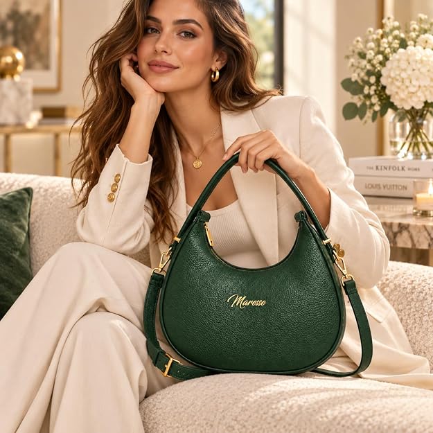 Maresse Faux Leather 2 Tote Bags for Women + FREE Hobo Bag
