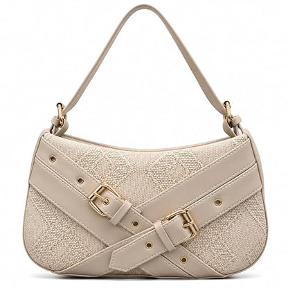 Maresse Hobo Shoulder Bag for Women Beige