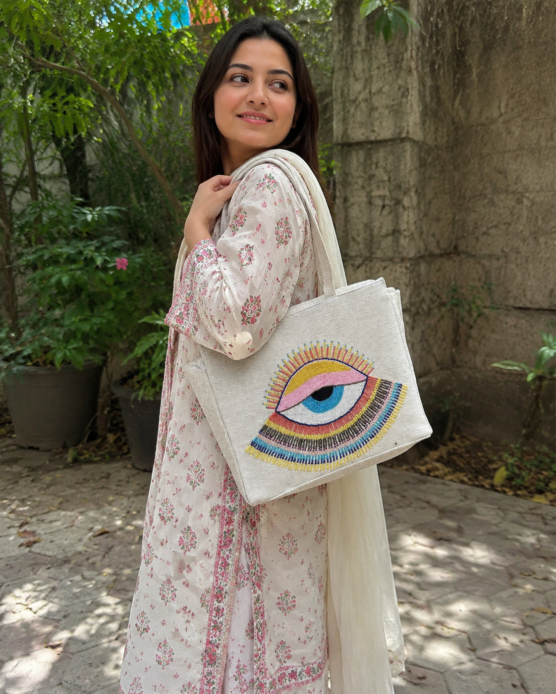 Maresse Evil Eye Tote Bag for Women