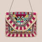 Women Ethnic Embellished Handmade Designer Boho Bag (Wildflower Dreams)