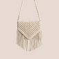 Handcrafted Macrame Bag with Braided Strap for Women (WovenEssence)