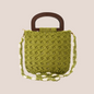 Handcrafted Green Macrame Tote (ChicGreen)