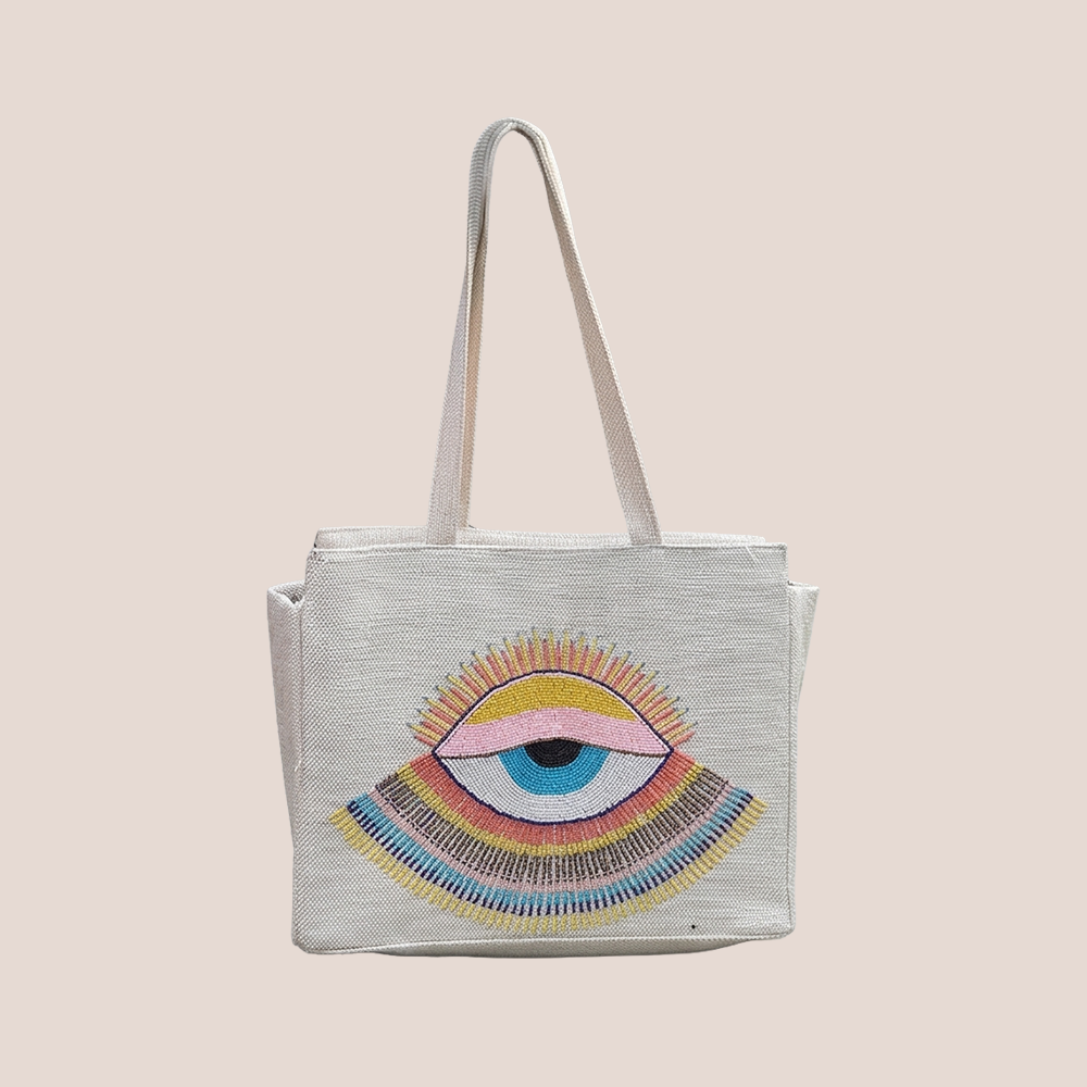 Maresse Mystic Eye Duo Bag – Tote with Mini Sling