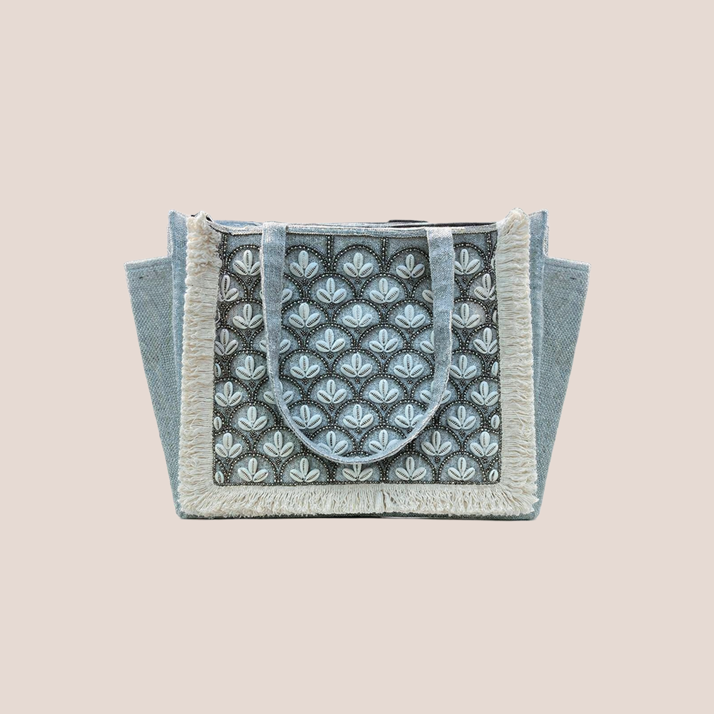 Combo Bags for Women- Spacious Tote + Stylish Crochet Sling Bag