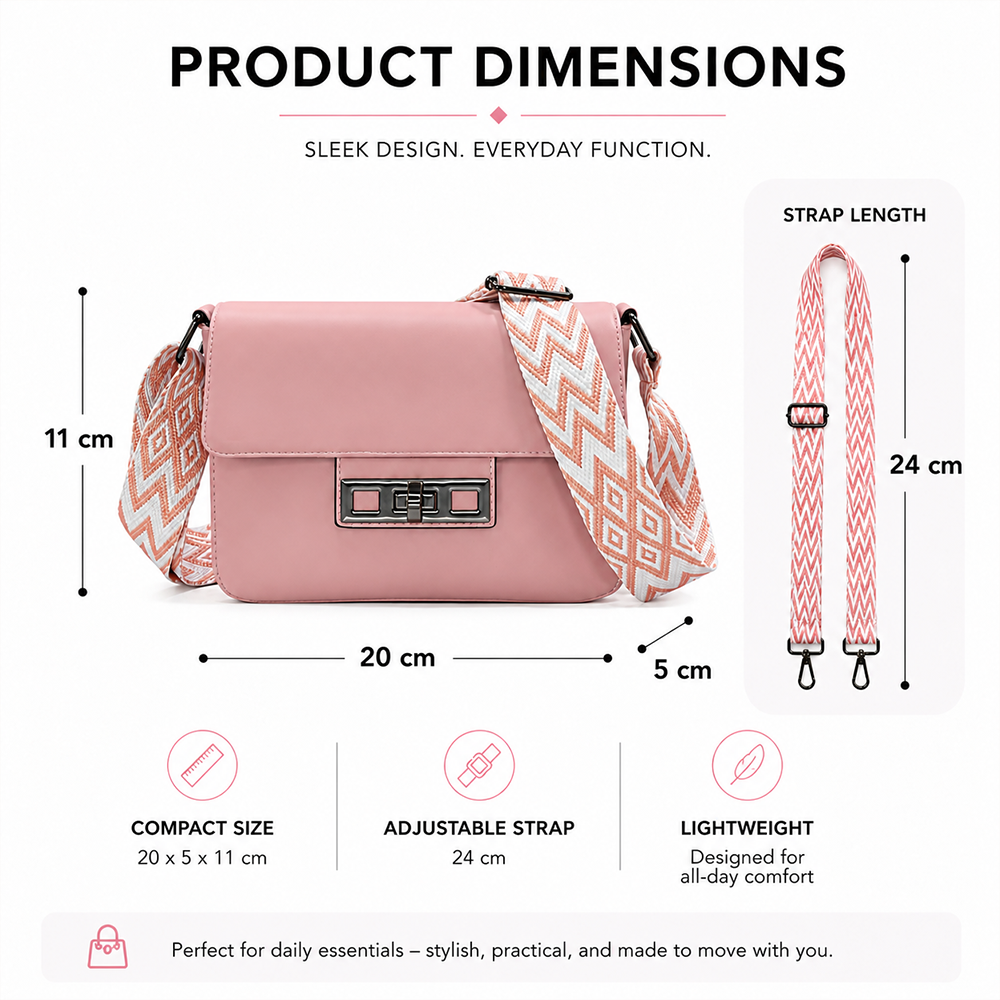 Luxe Crossbody Handbag