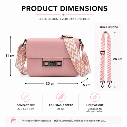 Luxe Crossbody Handbag