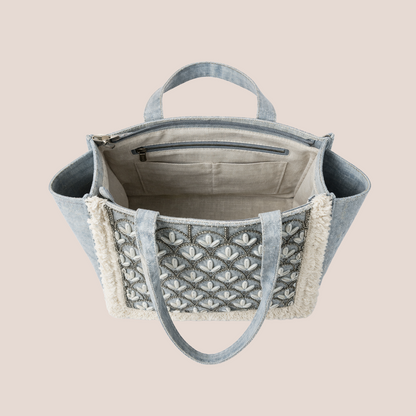 Combo Bags for Women- Spacious Tote + Stylish Crochet Sling Bag