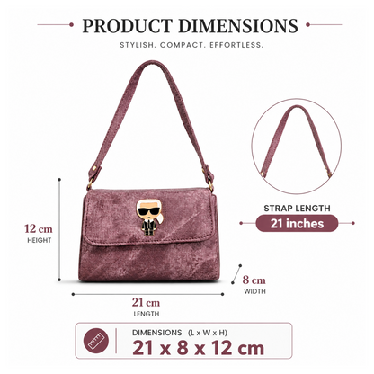 Chic Flap Sling Bag