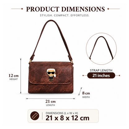 Chic Flap Sling Bag
