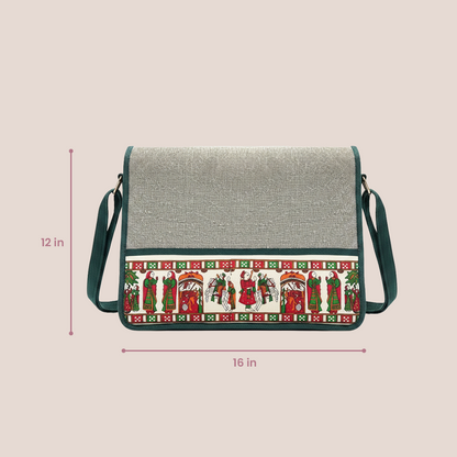 Maresse Grey Laptop Bag for Men and Women
