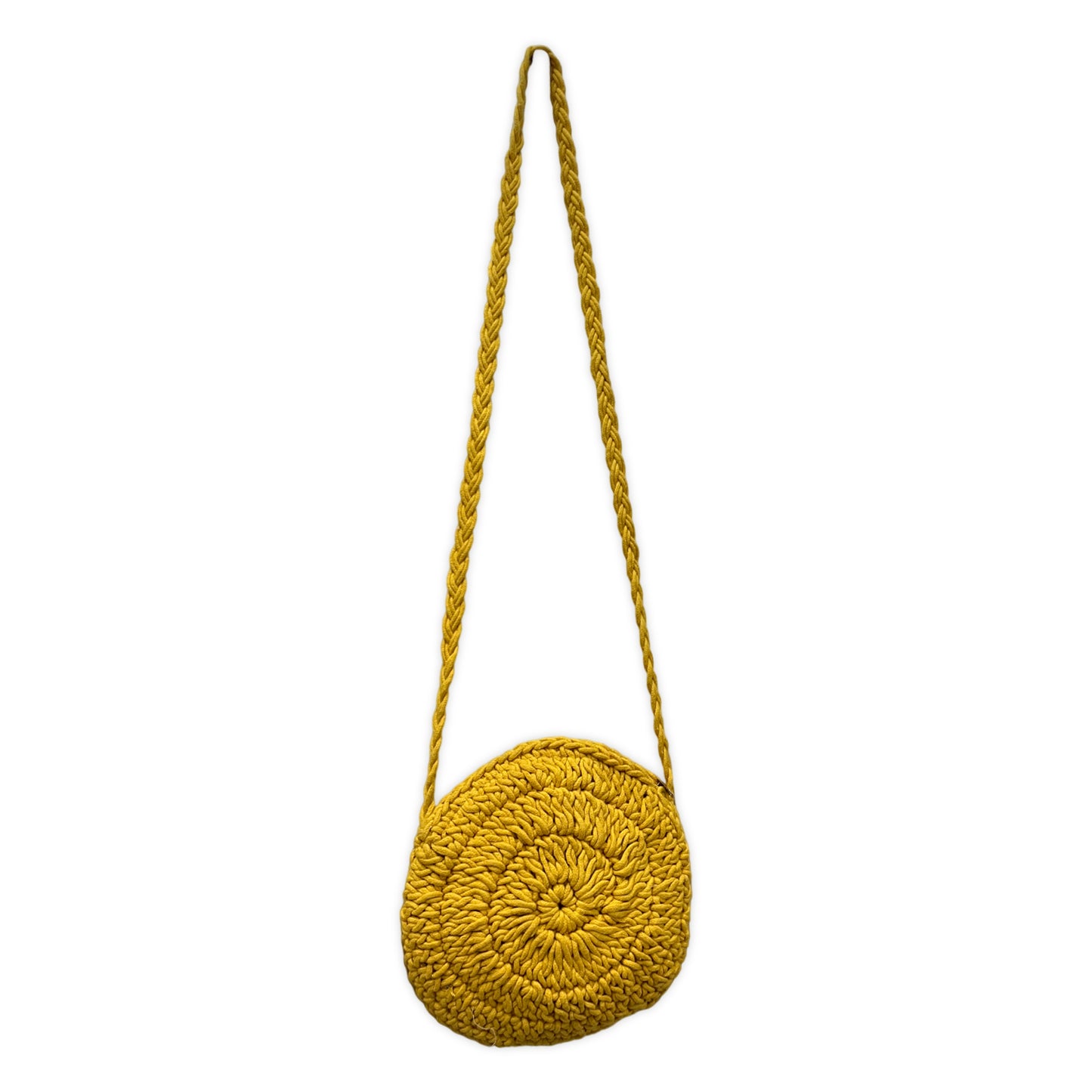 Handcrafted Macrame Round Crochet Crossbody Bag for Women (SunTwist)