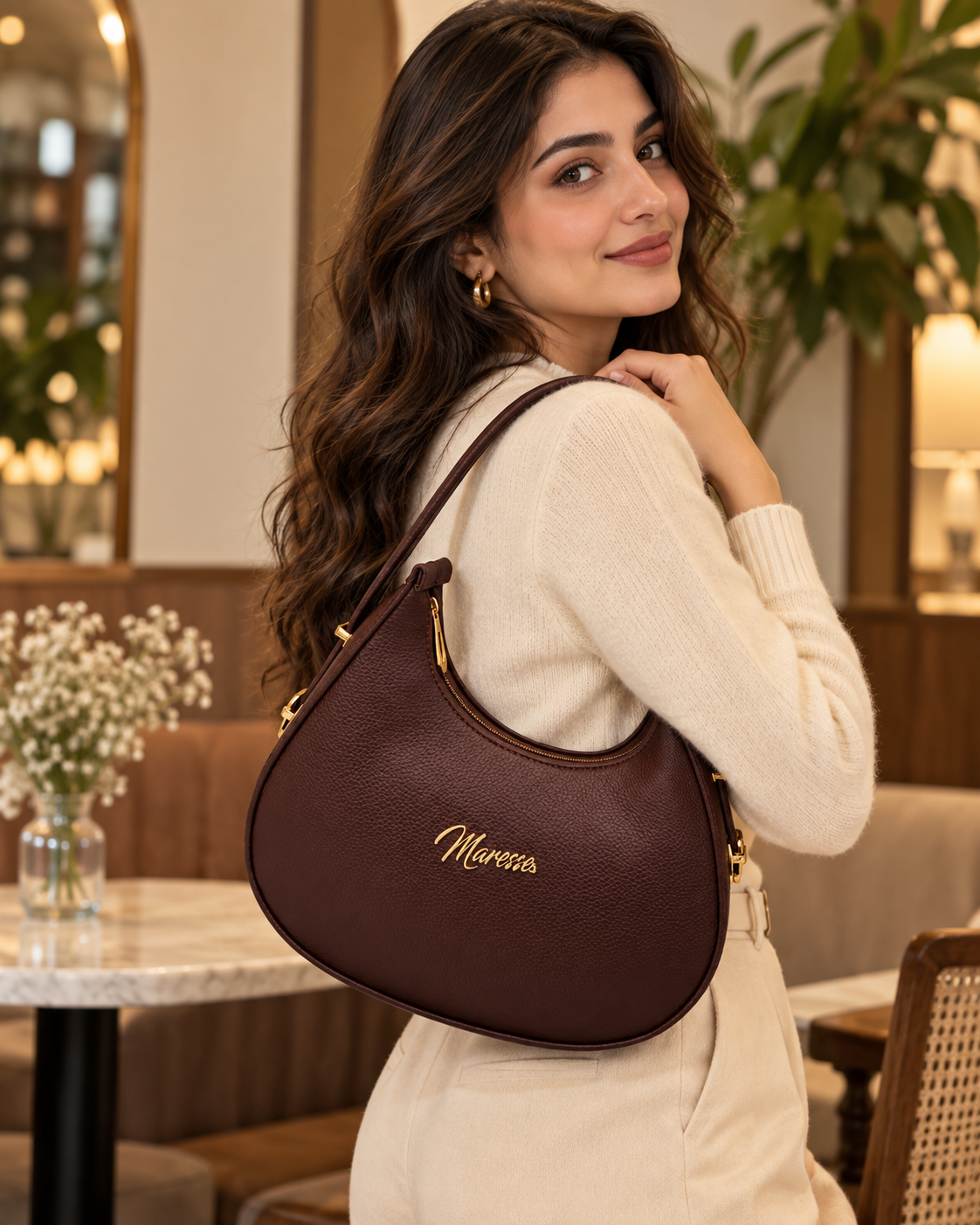 Maresse Faux Leather 2 Tote Bags for Women + FREE Hobo Bag