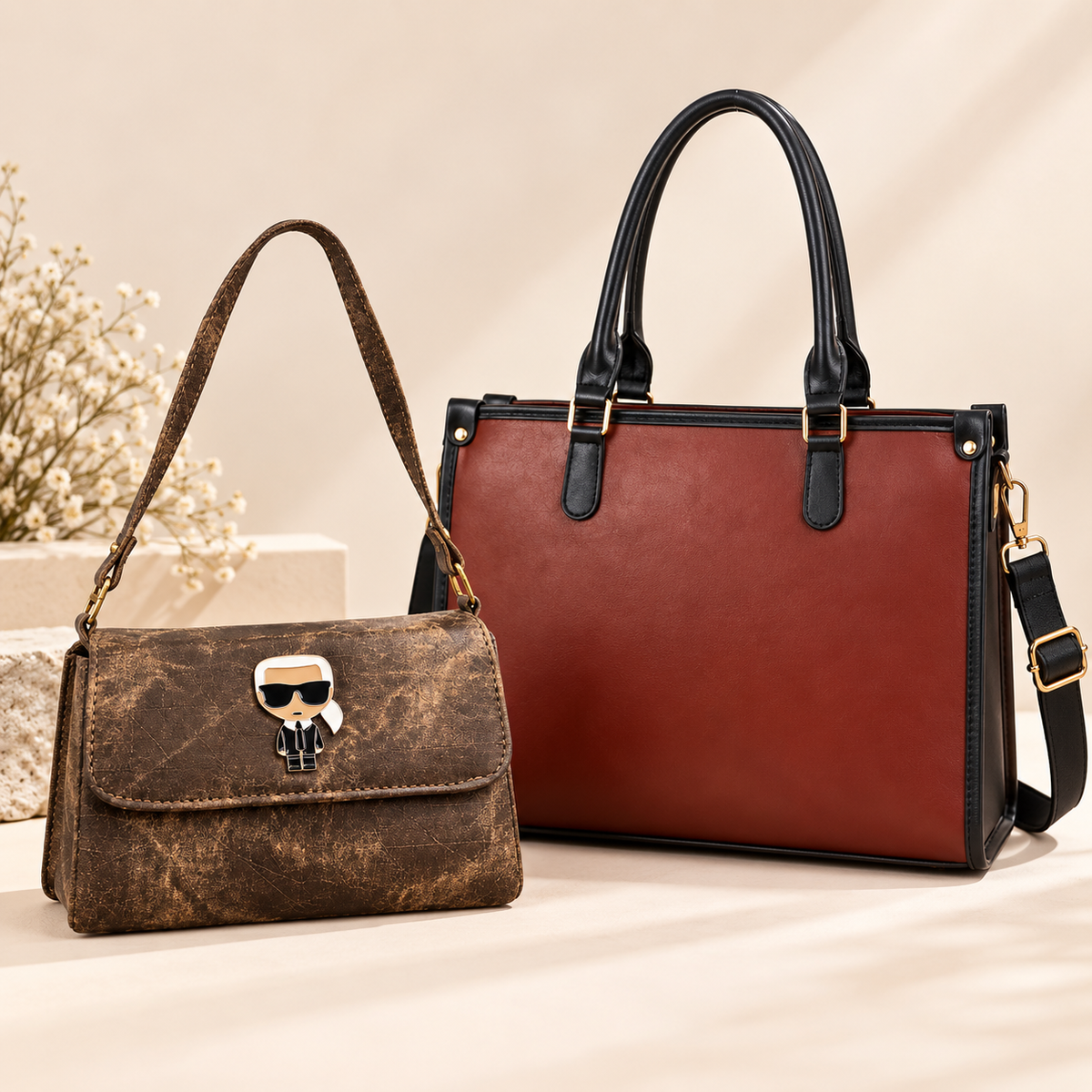 Two bags. One price.