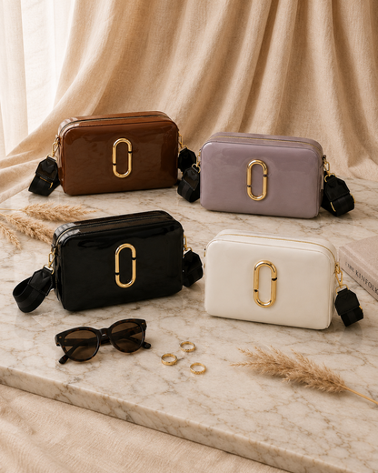 Maresse Shining Box Broad Strap Crossbody Bag