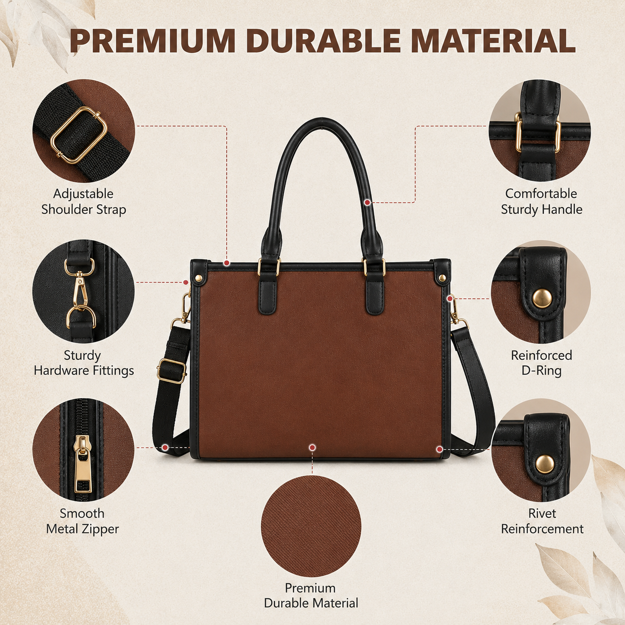 Maresse Office Laptop Tote Bag for Women