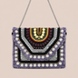 Women Ethnic Handmade Designer Boho Bag (Charcoal Chill)