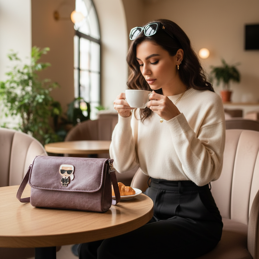 Chic Flap Sling Bag