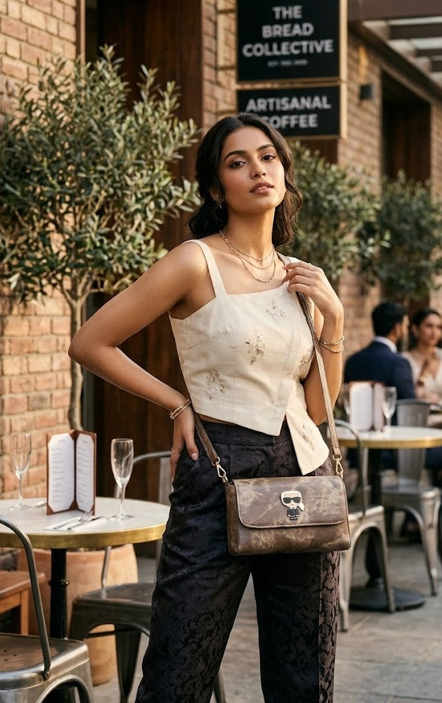 Chic Flap Sling Bag