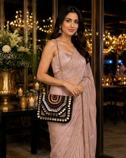 Handmade Ethnic Boho Bag (Dusk)