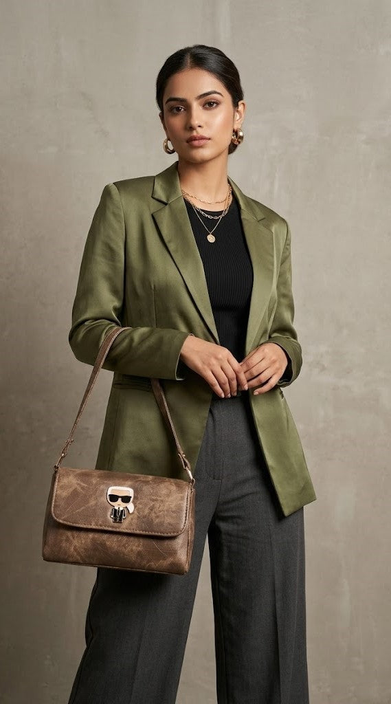 Chic Flap Sling Bag