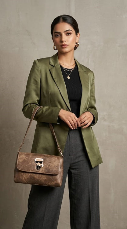 Chic Flap Sling Bag