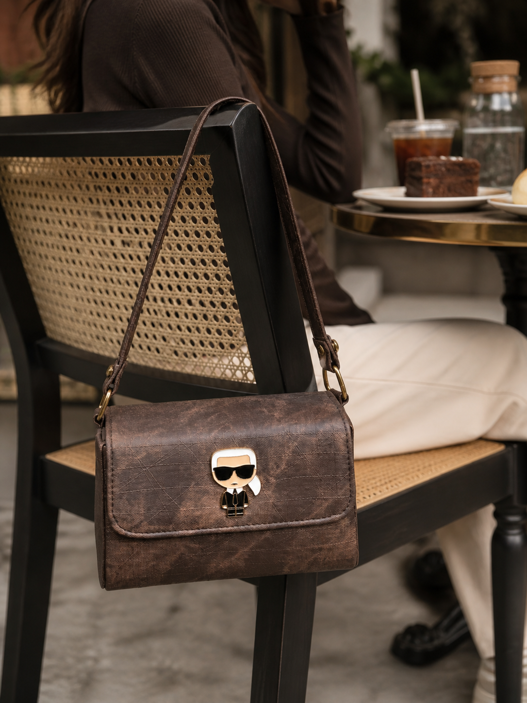 Chic Flap Sling Bag
