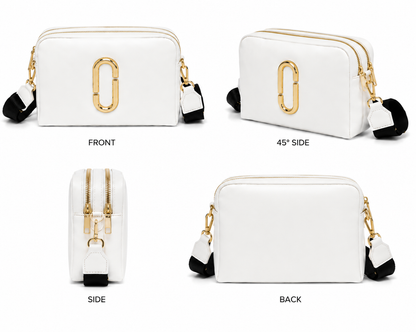 Maresse Shining Box Broad Strap Crossbody Bag